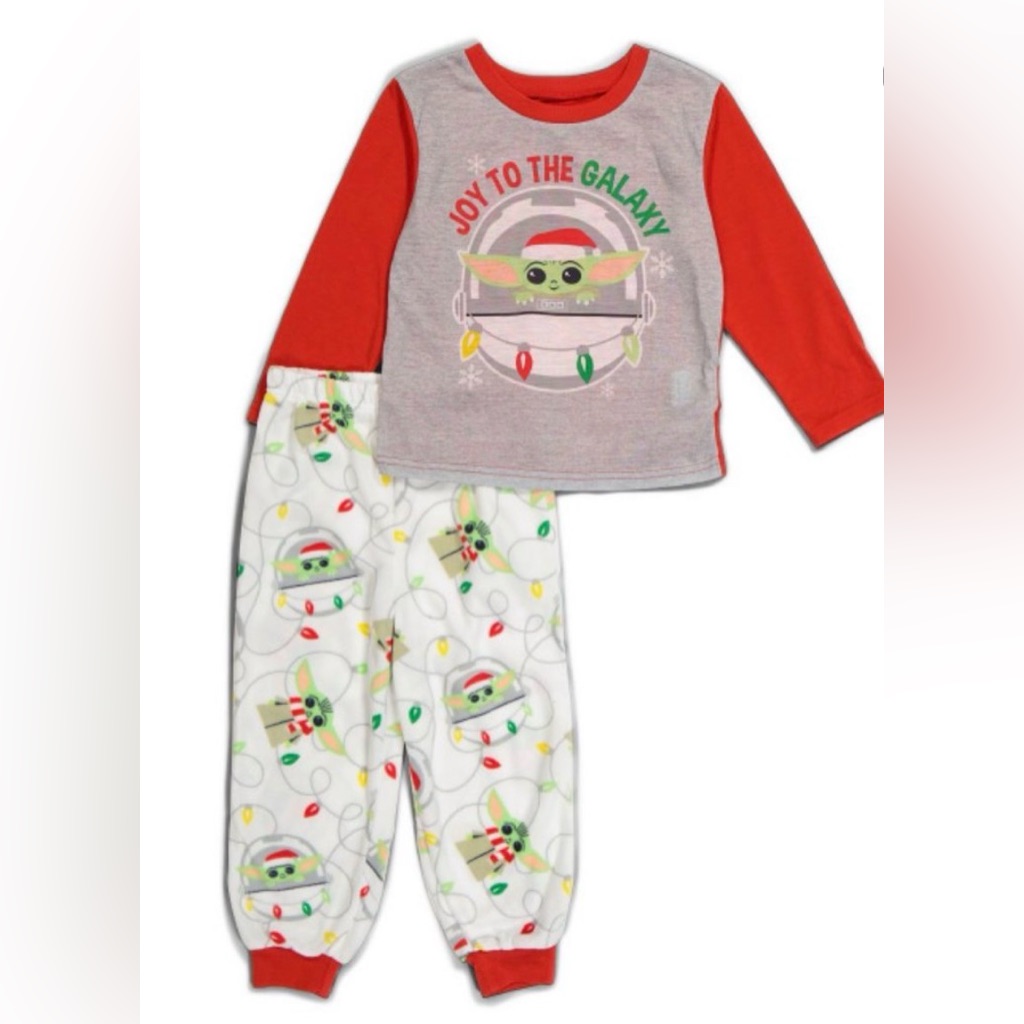 Star Wars Kids Pajama Set - Red And White